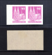 9868919 Germany Sc 657var Mint NH   PAIR IMPERF RARE!