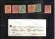 9875182 Yugoslavia Sc 39-41 (x2) Rare Ovpt. CV:2500&#