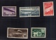 9878581 Russia Sc C15-19 VFLH OG IMPERF Zeppelin CV 300$   Fresh!