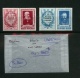 9883310 Belgium B21-2 NH Ovpt Labels UNESCO CV:500$ Look!