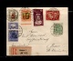 9887486 Poland Sc 77-78 RARE Registered COVER AMAZING!