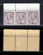 9902991 Canada Sc 93 strip of 3 MINT NH/LH CV 5000$ RR TAB Ottawa