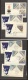 9913291 Yemen RR FDC 6x Kennedy-Apollo! WOW!
