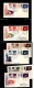 9913590 Fr Colonies Satellite VF U CDS FDC Strips 6x