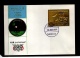 9913625 YEMEN 1971 Apollo 15 FDC Pure GOLD RARE 0.6g