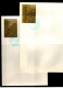 9913666 Yemen FDC Gold Stamsp 1970 2 items!