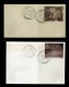 9913669 Gunee RR FDC Jules Verne WOW! 2 items! Perf-IMPERF