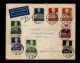 9913986 Germany Sc B59-67 RR Zeppelin COVER