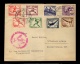 9913987 Germany Sc B82-89 RR Zeppelin COVER