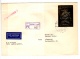 9914169 Fujeira Scarce Registered COVER GOLD STAMP