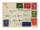 9914396 Germany 2x RR SETS on RR COVER LUFTPOST to USA