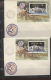 9914605 Hungary Sc C315 FDC Perf/Imperf HiCV 