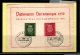 9914693 Germany Sc B314-5 VF Used CDS RR CARD!  1950