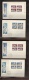 9914775 Hungary Sc C304-5 VFU CDS Perf Imperf FDC 