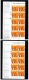 9916253 France 2x Scarce NH Sheets Hi Face