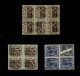 9916322 SAAR Scarce NH   WOW! TETE BECHE   Varieties!