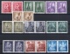 Spain: 1954 MNH Set Pairs