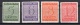 Soviet Zone West Saxony: Postmaster Perforation Signed Set