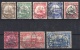 German Kiautschou: Lot Watermarked Stamps Used