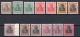 German Empire: MNH Lot Germania with Better Signed Stamps
