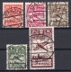 Danzig: 1924 Used Set Airmails