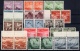 Austria: 1935 MNH Set Airmail Pairs