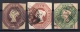 Great Britain: 1847/54 Used Set Squares