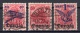 Danzig: 1920 Used Set Airmails Signed