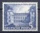 Berlin: 1949 Buildings 5 Mark MNH