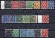 Bizone: 1948 Posthorn Overprints Numerals Signed Lot