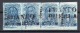 Mexico: 1856 Medio Real Strip of 4 Lower Margin
