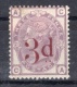 Great Britain: 1883 Queen Victoria Mint Overprint 3d