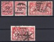 Danzig: 1923 Used Overprints Post Inflation Signed