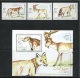 2003 Afghanistan Animals Fauna (3v)   M/Sheet