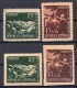 Spain: 1938 MNH Set Perforated & Imperforated