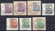Soviet Zone West Saxony: Leipzig Fair Several Used Stamps