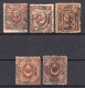 Turkey: 1865 Used Set Postage Due