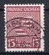 Soviet Zone Province Saxony: Better Used Stamp Certificate