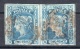 New South Wales: 1854 Two Pence Used Pair