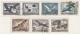 AUSTRIA  1950-1953 AIRMAIL SET  USED  HCV  at $1 !!!!!