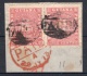 British Guiana: 1866 Used Pair on Piece