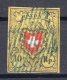 Switzerland: 1850 Rayon II Blue Rhomb Cancellation