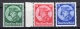 German Empire: 1933 Frederick The Great MNH Set