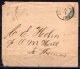 Danish West Indies: 1903 Cover with Bisection