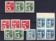 Taiwan: Small Lot Japanese Stamps Overprinted