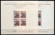 Spain: 1941 Mint Set Souvenir Sheets Barcelona Navidad