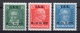 German Empire: 1927 Labour Office MNH Set