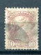 Canada #40 used F-VF 11/2 x12 