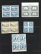 CANADA EARLY MINT BLOCKS