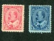 Canada #89,91 mint F-VF 